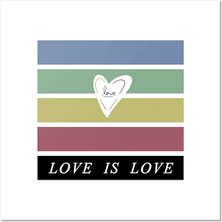 Love is Love Posters and Art